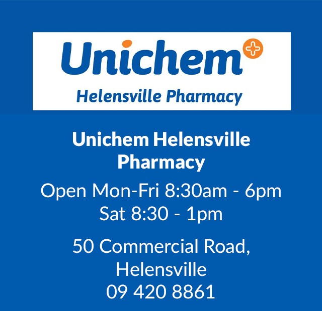 Helensville Unichem Pharmacy - Helensville School - Sept 23